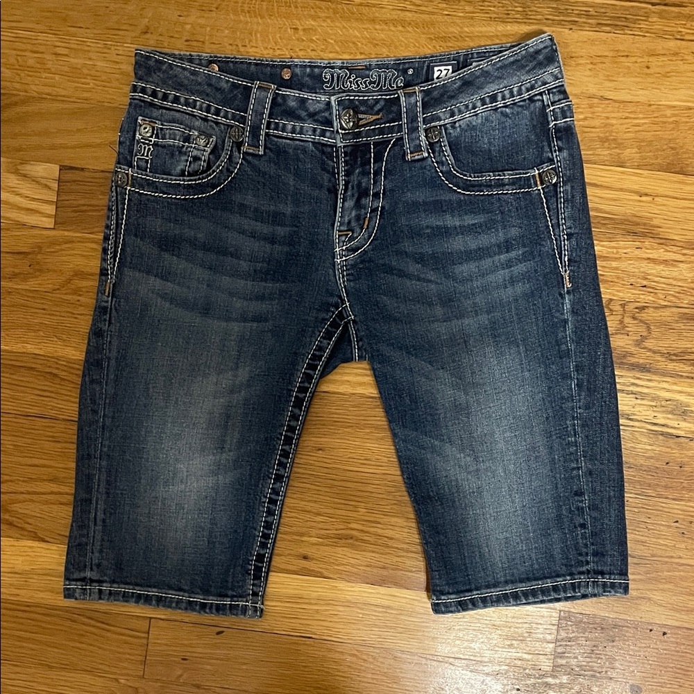 Miss Me Skinny Jorts